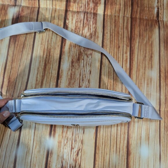 Lululemon Light Blue Dual Pouch Crossbody Bag for Women - Picture 4 of 9